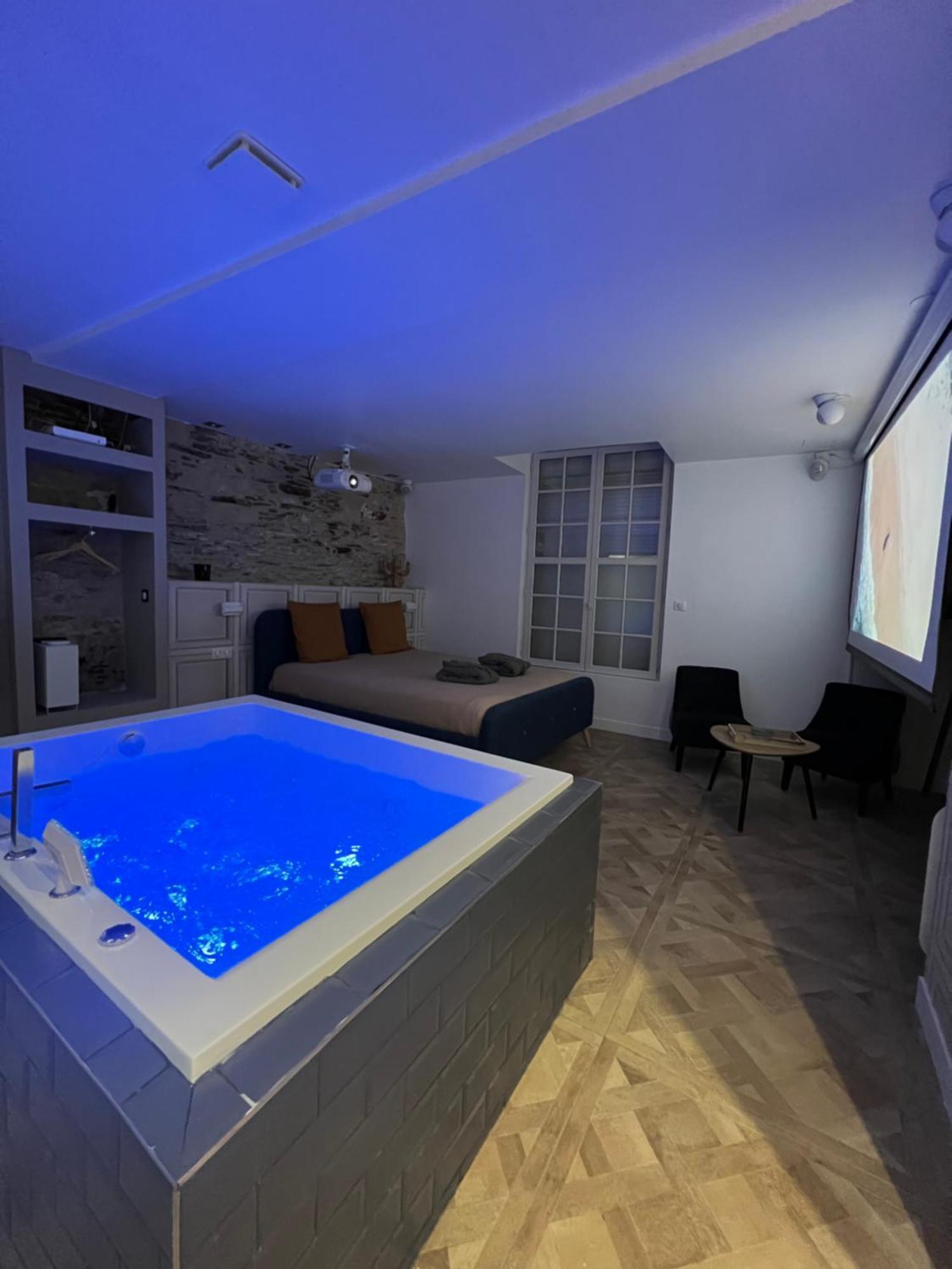 Appartement Avec Jacuzzi Sauna & Home Cinema - Nid D'Angers Ngoại thất bức ảnh